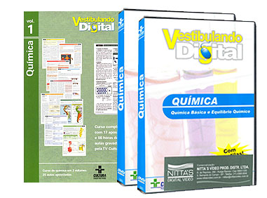 DVD Qumica - Srie Vestibulando 